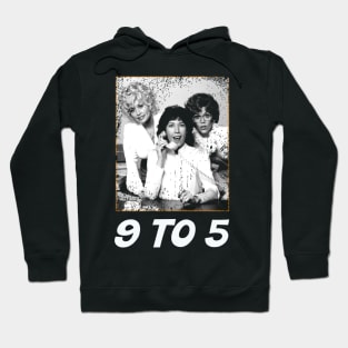 Working 9 to 5 Retro-Inspired Tees Featuring the Legendary Trio Hoodie